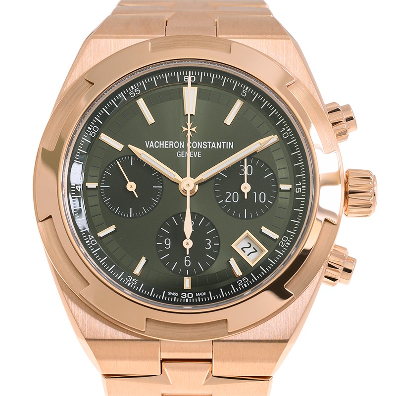 Overseas Chronograph Rose Gold Green Dial 42mm Product Image 3