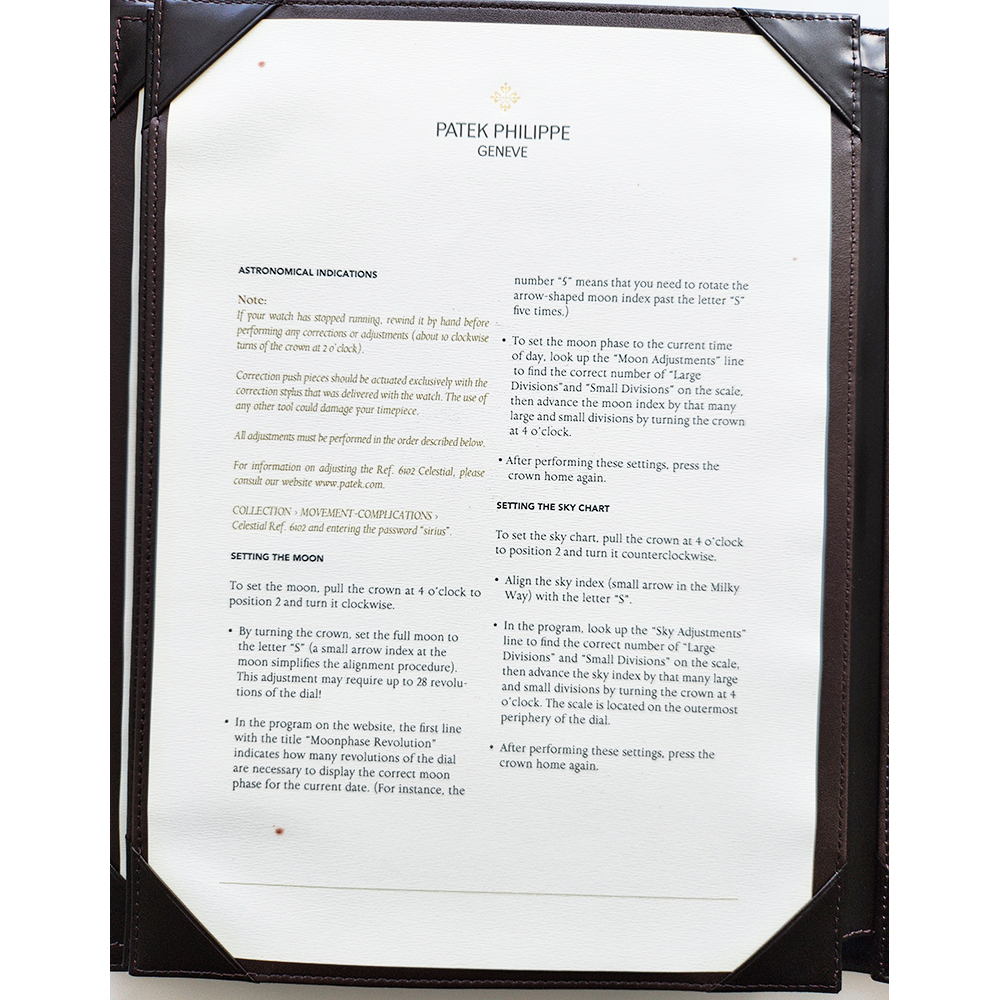 Grand Complications Celestial Platinum Blue Dial 44mm Product Image 14