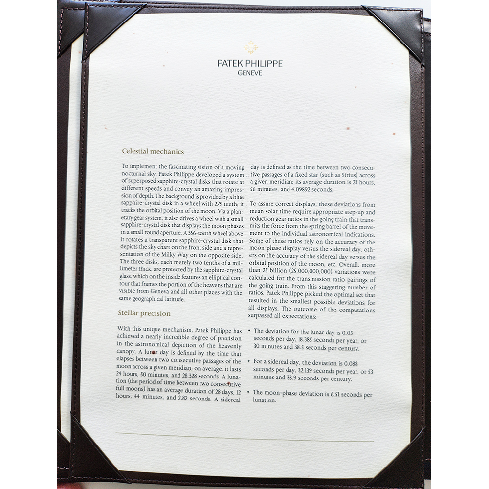 Grand Complications Celestial Platinum Blue Dial 44mm Product Image 12