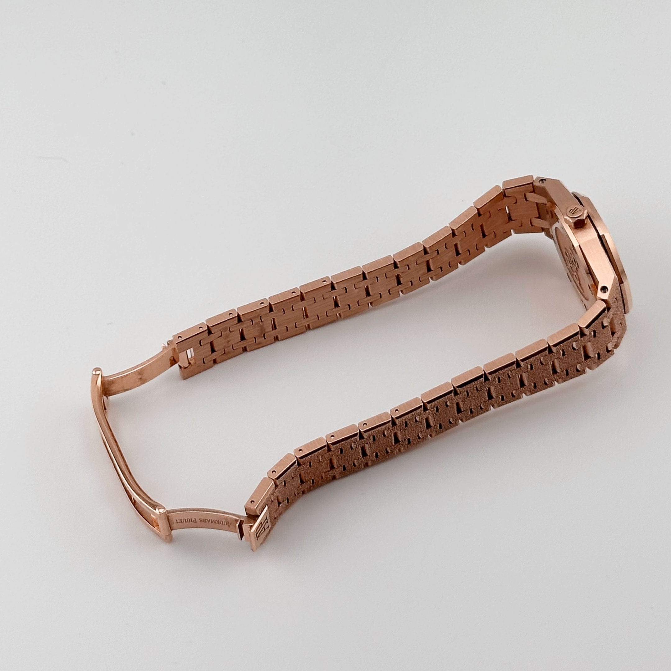 Royal Oak Mini Frosted Rose Gold Pink Dial 23mm Product Image 7