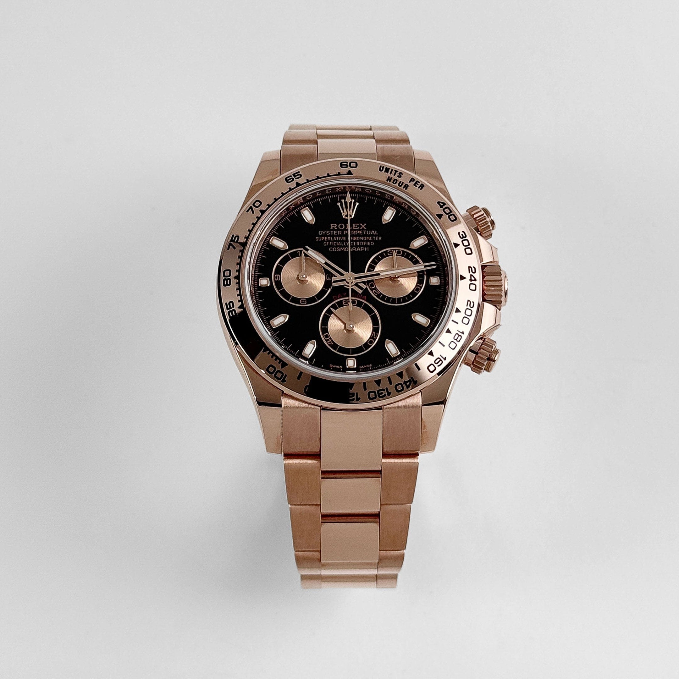 Rolex Daytona Rose Gold Black Dial 40mm 116505-0008 - Make an