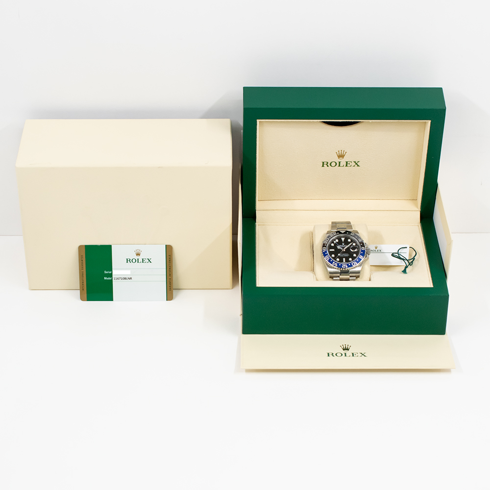 GMT-Master II Steel Black Dial "Batman" 40mm Product Image 9