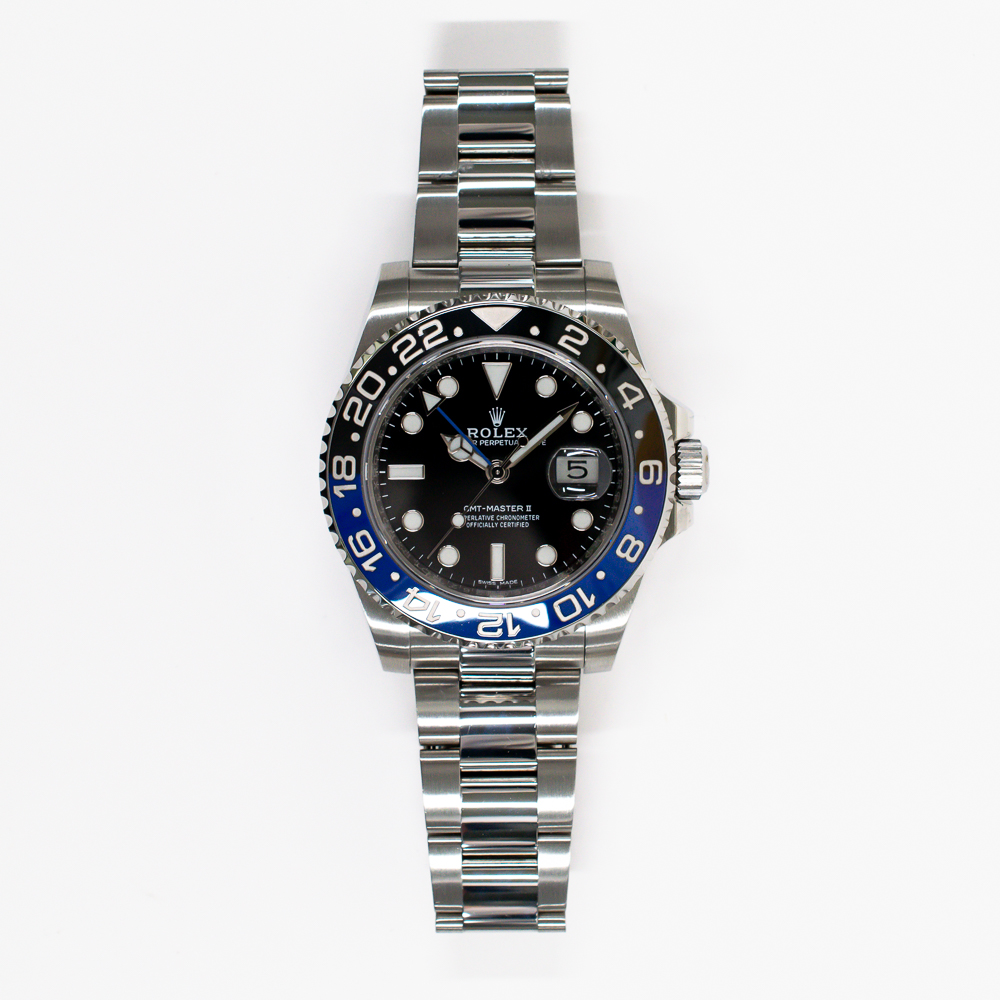 GMT-Master II Steel Black Dial "Batman" 40mm Product Image 1