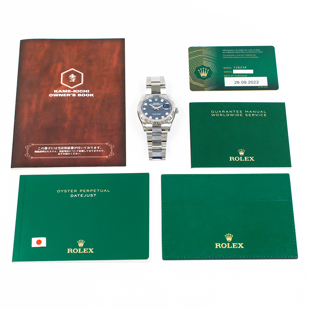 Datejust Steel Blue Dial 36mm Product Image 9