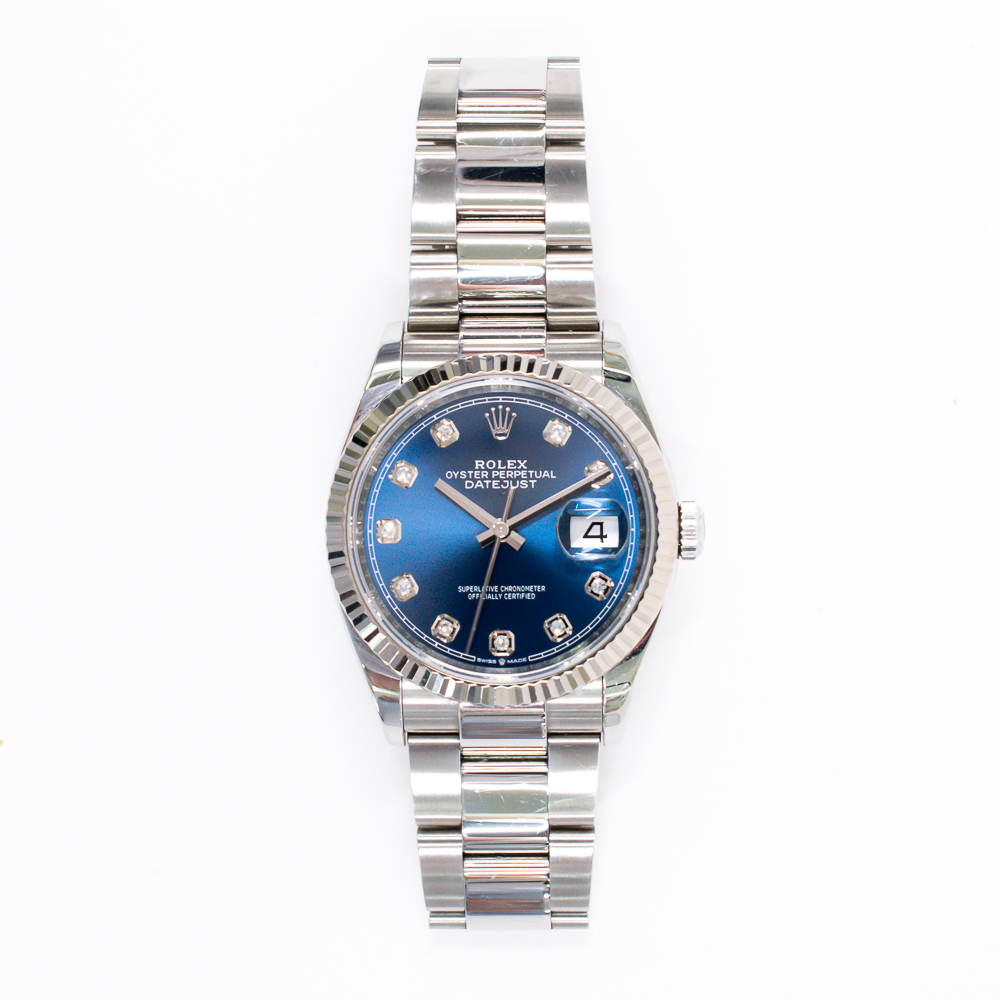 Datejust Steel Blue Dial 36mm Product Image 1