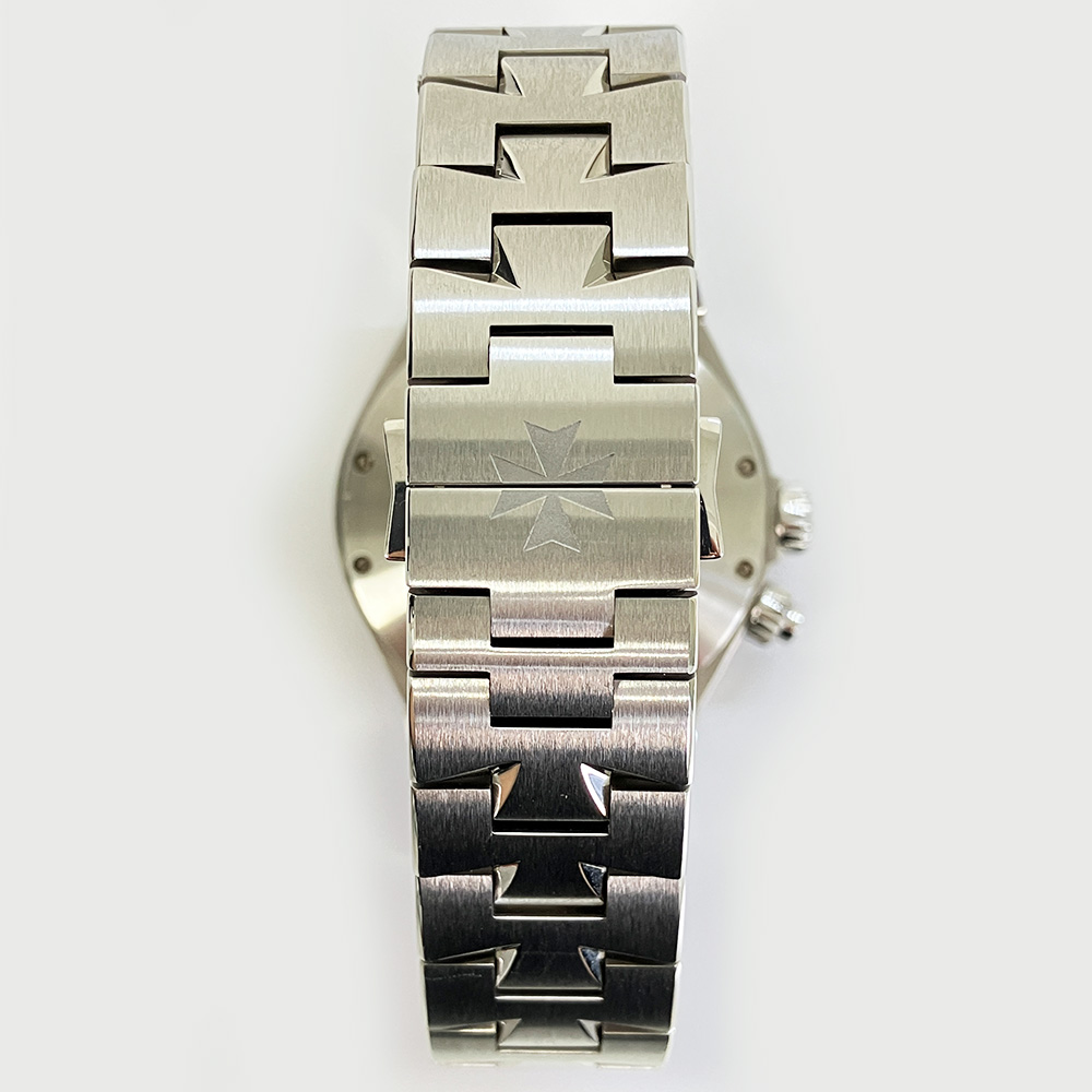 Overseas Dual Time Steel Black Dial 42mm Product Image 5