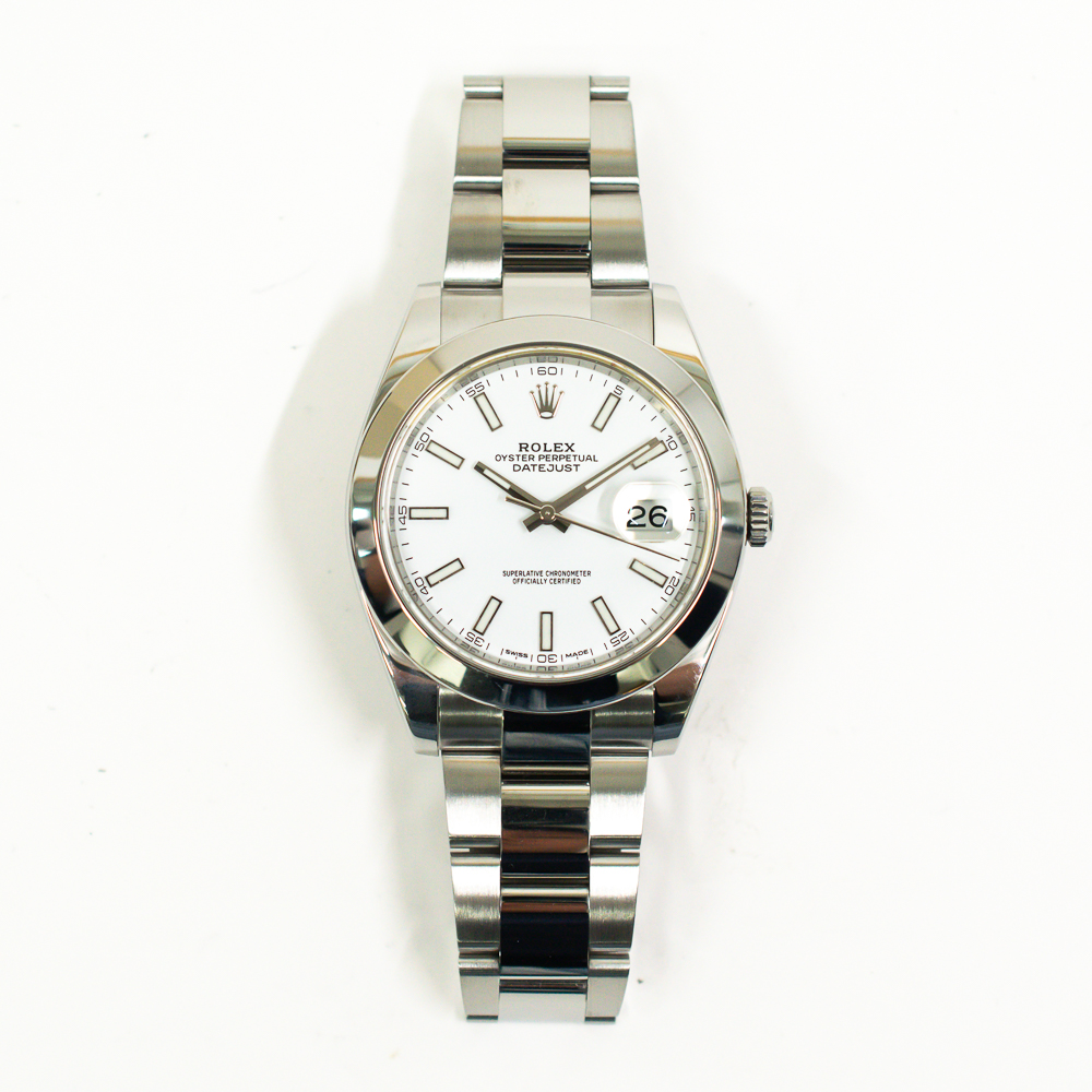 Datejust Steel White Dial 41mm Product Image 1