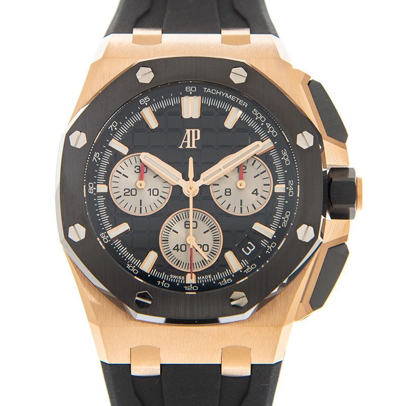 Royal Oak Offshore Rose Gold Black Dial 43mm Product Image 1