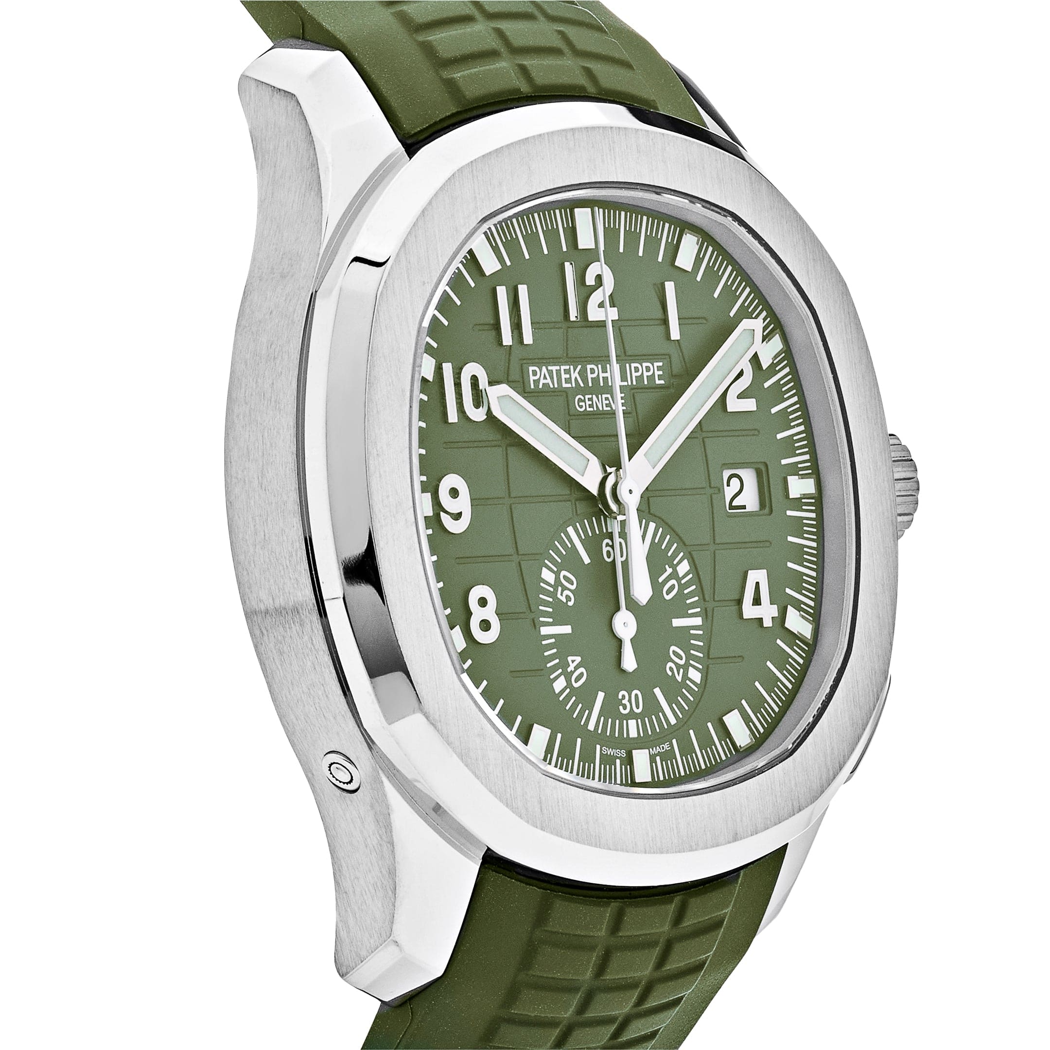 Aquanaut Chronograph White Gold Green Dial 42mm Product Image 3