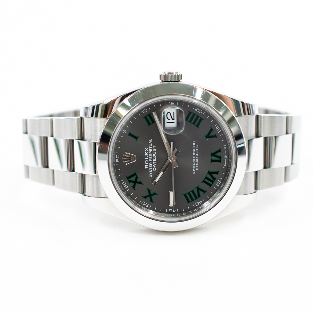 Datejust "Wimbledon" Steel Grey Dial 41mm Product Image 2