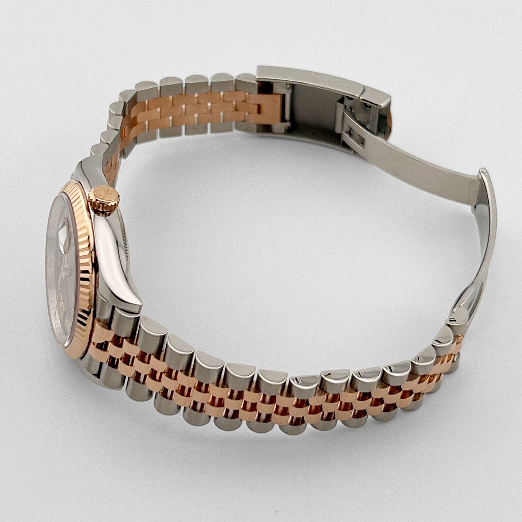 Datejust Rose Gold & Steel Jubilee Grey Dial 36mm Product Image 6
