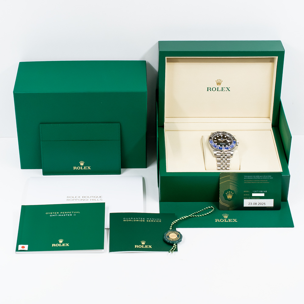 GMT-Master II Steel Jubilee Black Dial "Batgirl" 40mm Product Image 9