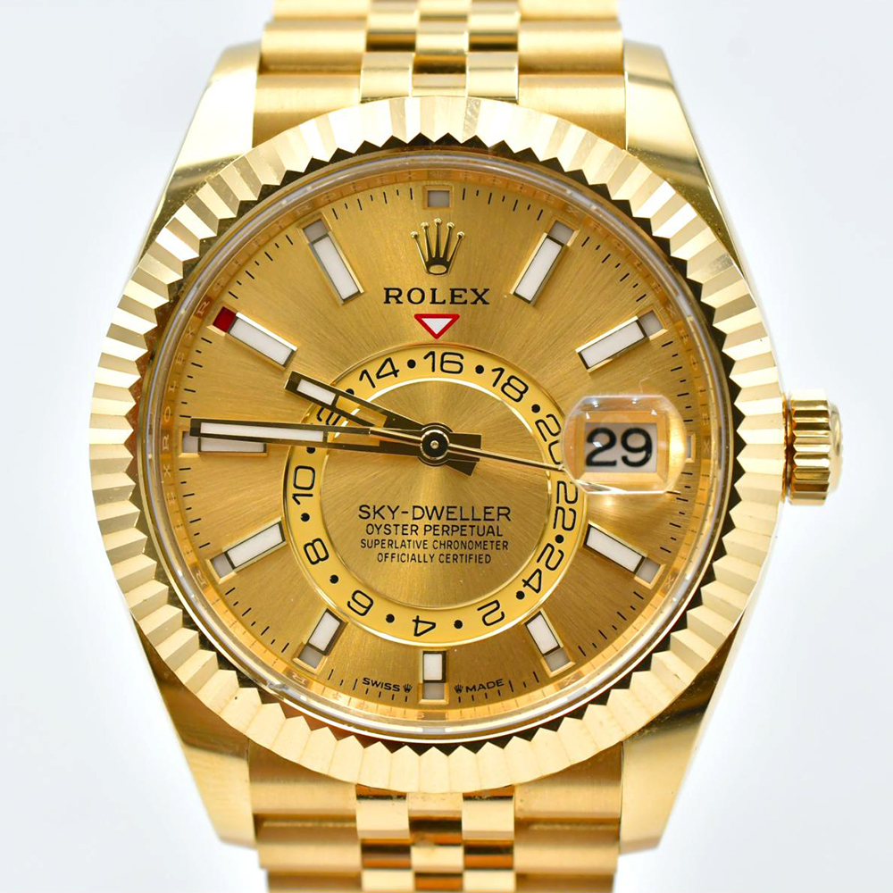 Sky-Dweller Yellow Gold Jubilee Champagne Dial 42mm Product Image 2