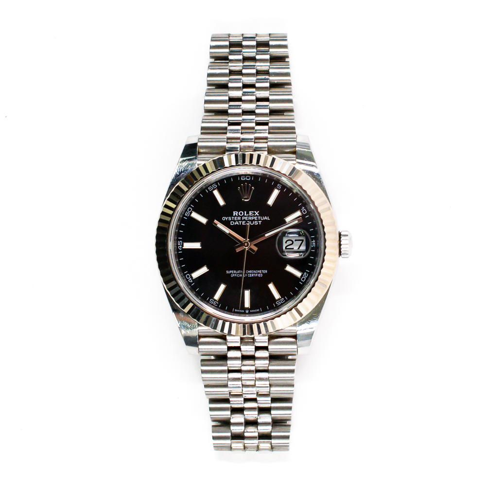 Datejust Steel Jubilee Black Dial 41mm Product Image 1