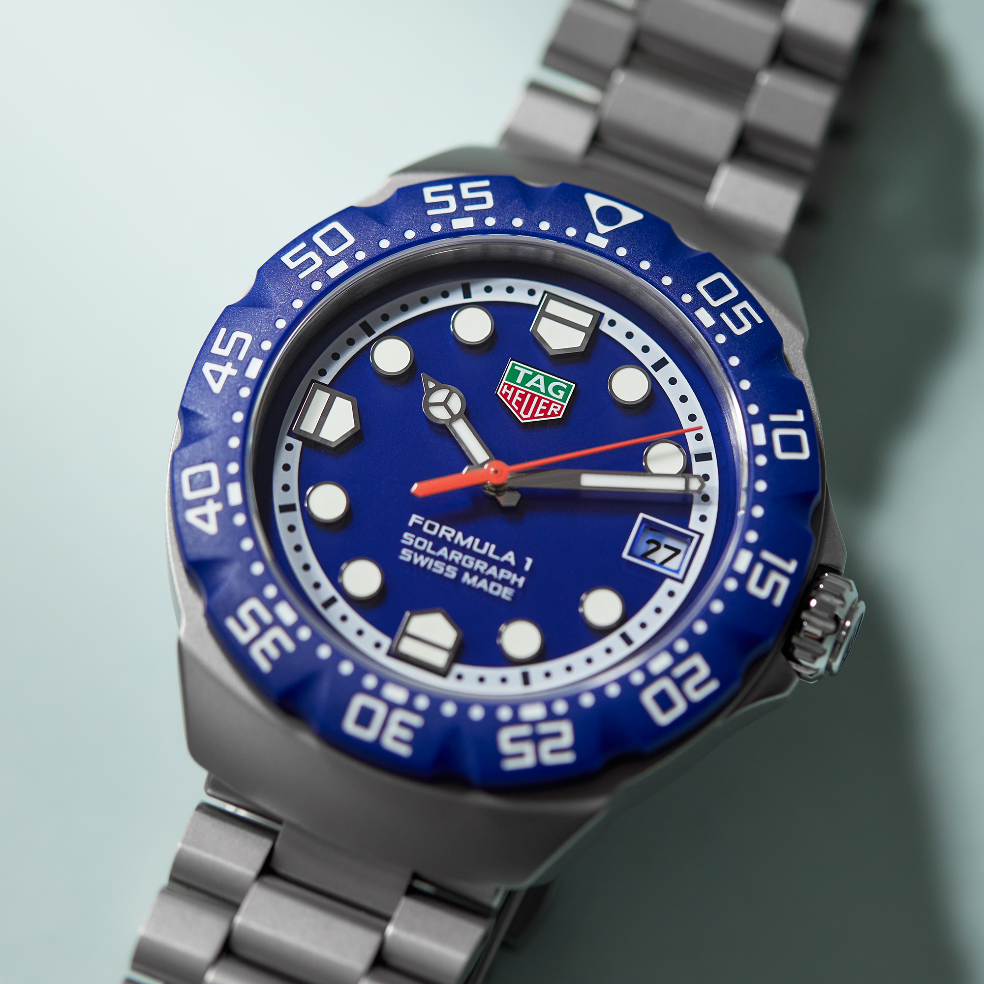 Formula 1 Solargraph Steel Blue Dial 38mm Product Image 14