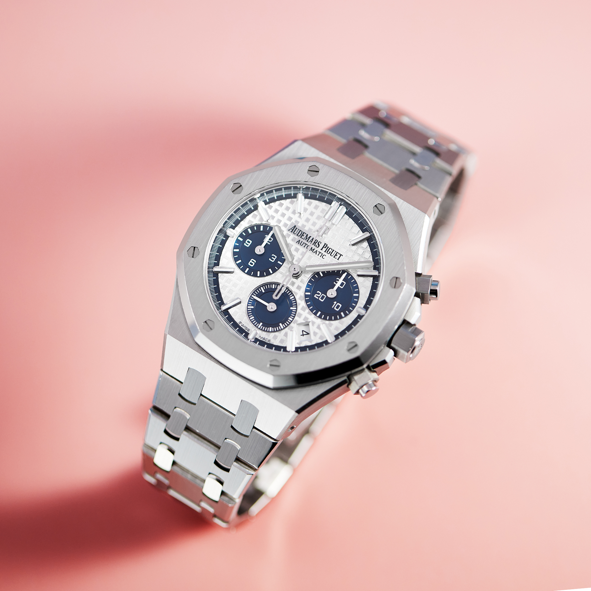 Royal Oak Chronograph Steel Silver Dial 38mm Product Image