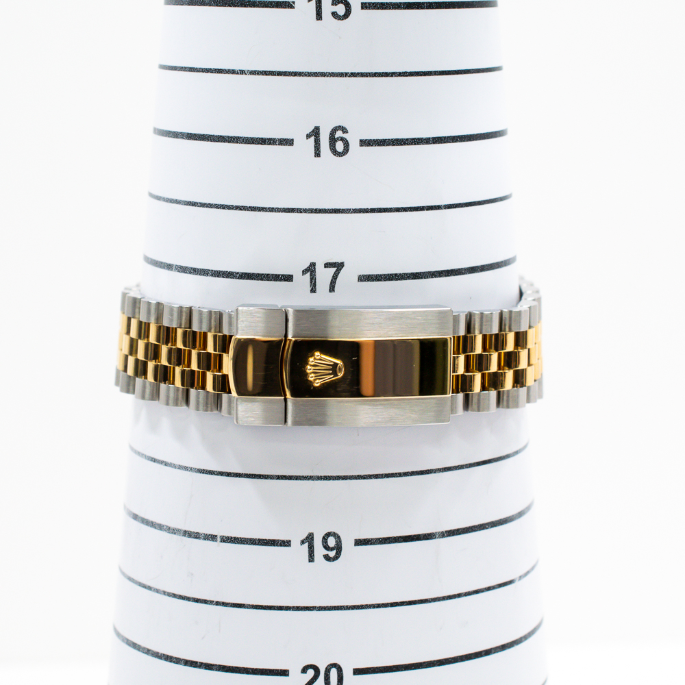 Datejust Yellow Gold & Steel Jubilee Champagne Palm Dial 36mm Product Image 8