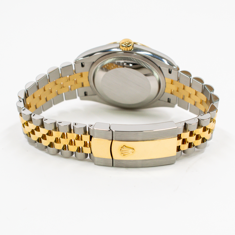 Datejust Yellow Gold & Steel Jubilee Champagne Palm Dial 36mm Product Image 4