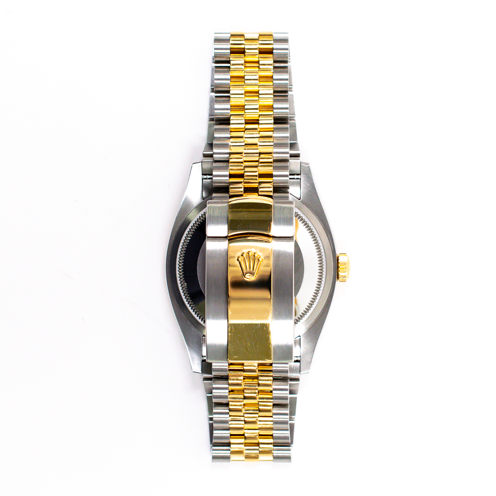 Datejust Yellow Gold & Steel Jubilee Champagne Palm Dial 36mm Product Image 3