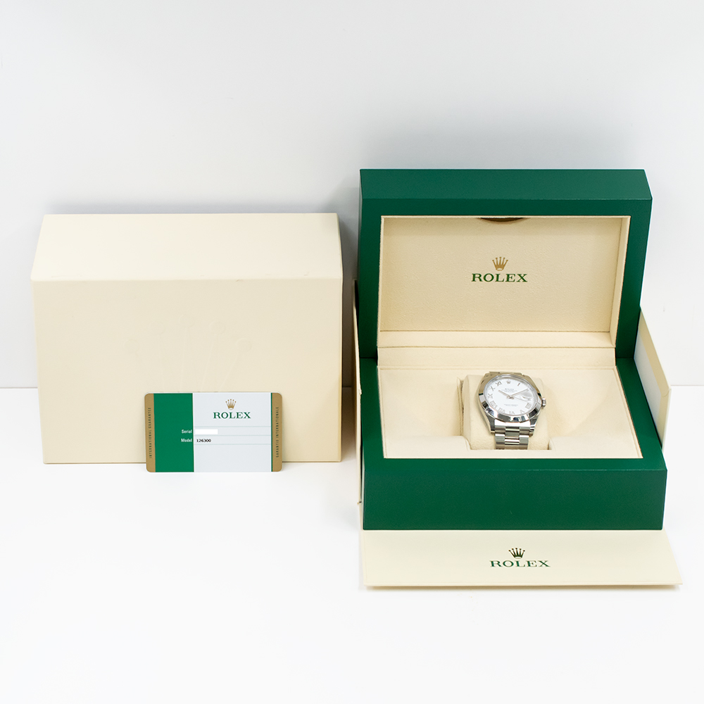 Datejust Steel White Dial 41mm Product Image 10