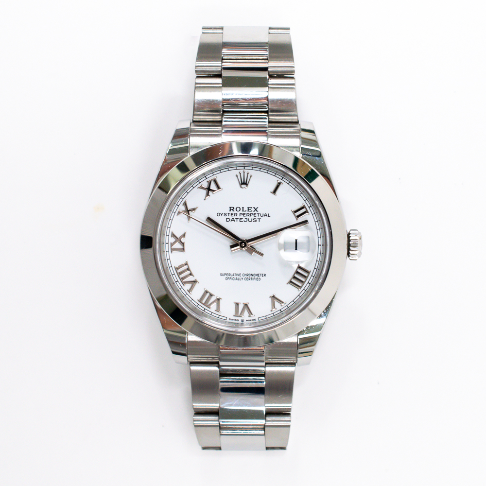 Datejust Steel White Dial 41mm Product Image 1