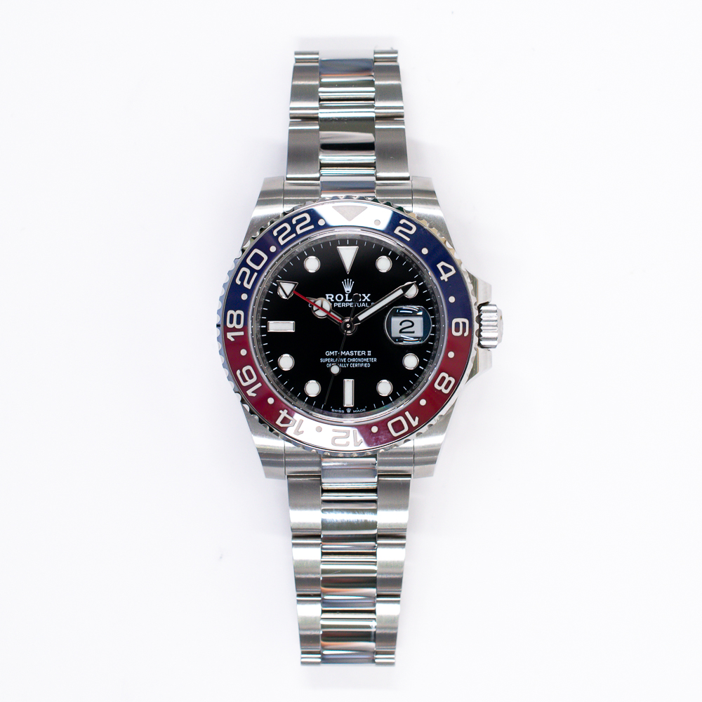 GMT-Master II Steel Black Dial "Pepsi" 40mm Product Image 1