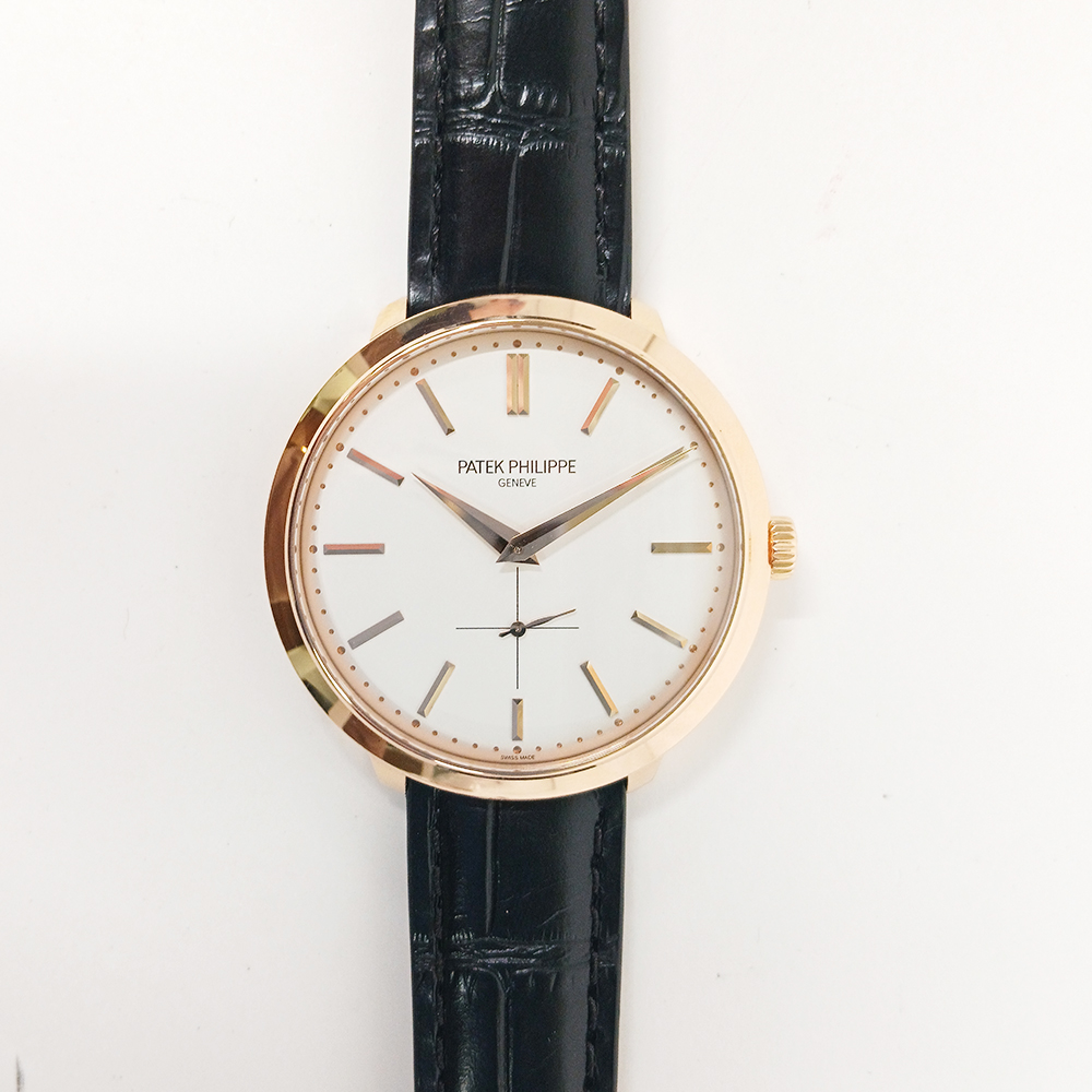 Calatrava Rose Gold Silver Dial 38mm Product Image 2