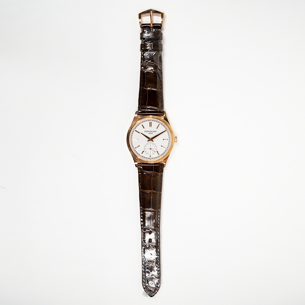 Calatrava Rose Gold Silver Dial 39mm Product Image 1