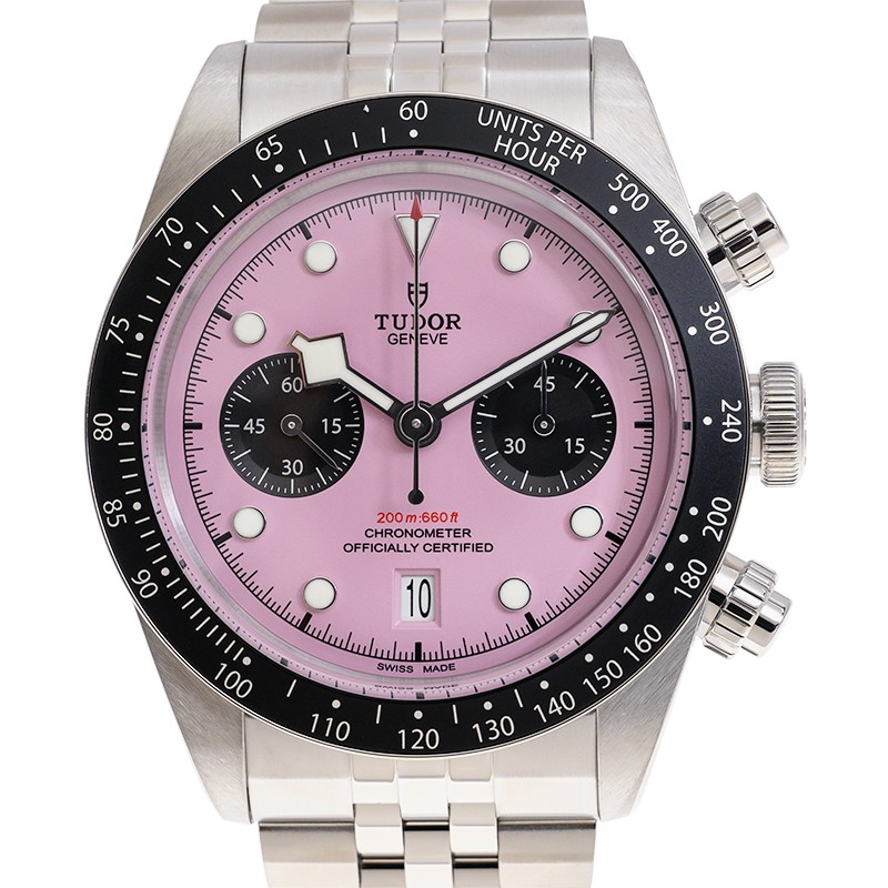Black Bay Chrono Black Bay Chrono Steel Pink Dial 41mm Product Image 3