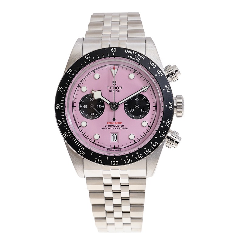 Black Bay Chrono Black Bay Chrono Steel Pink Dial 41mm Product Image 1