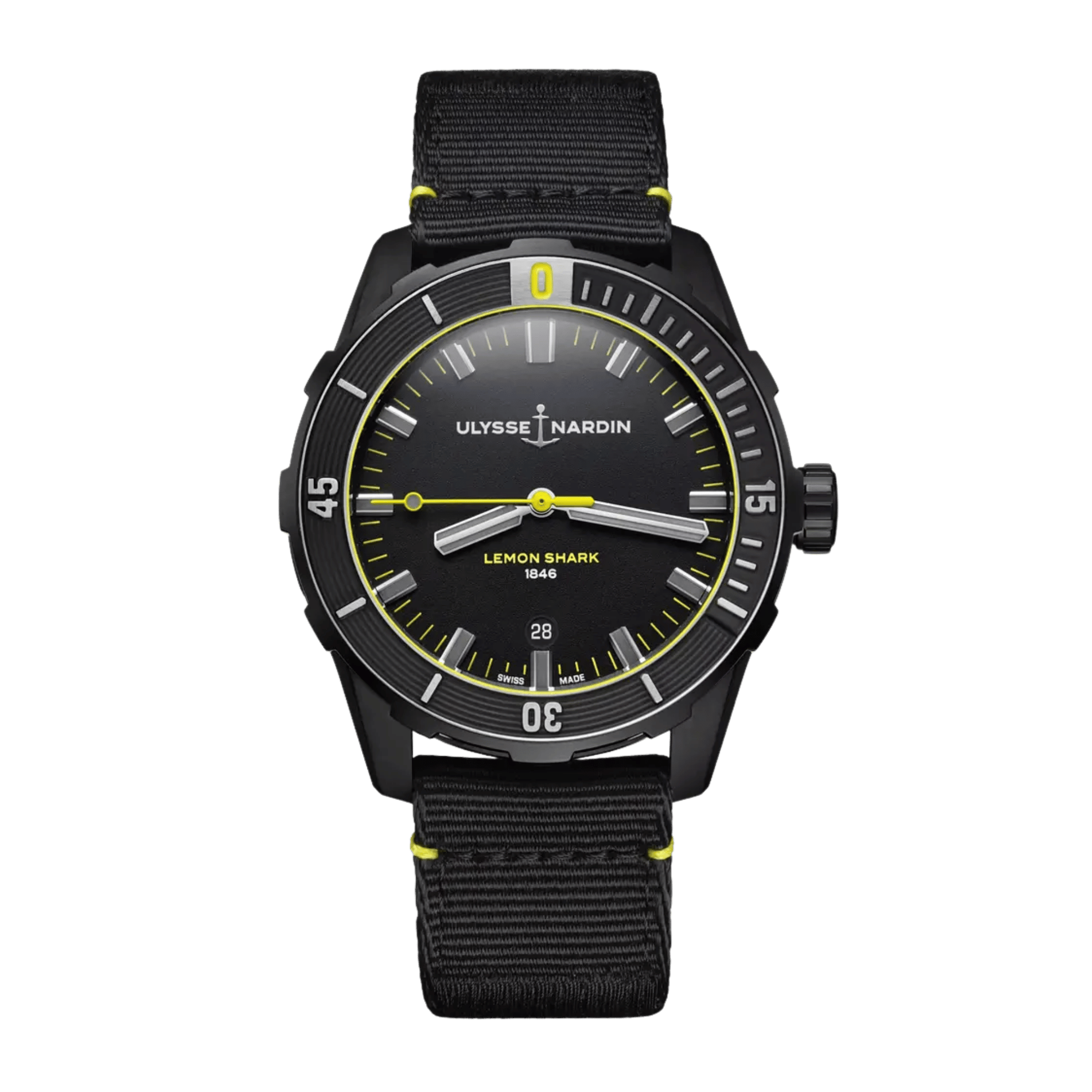 Diver Lemon Shark Limited Edition Steel Black Dial 42mm Product Image