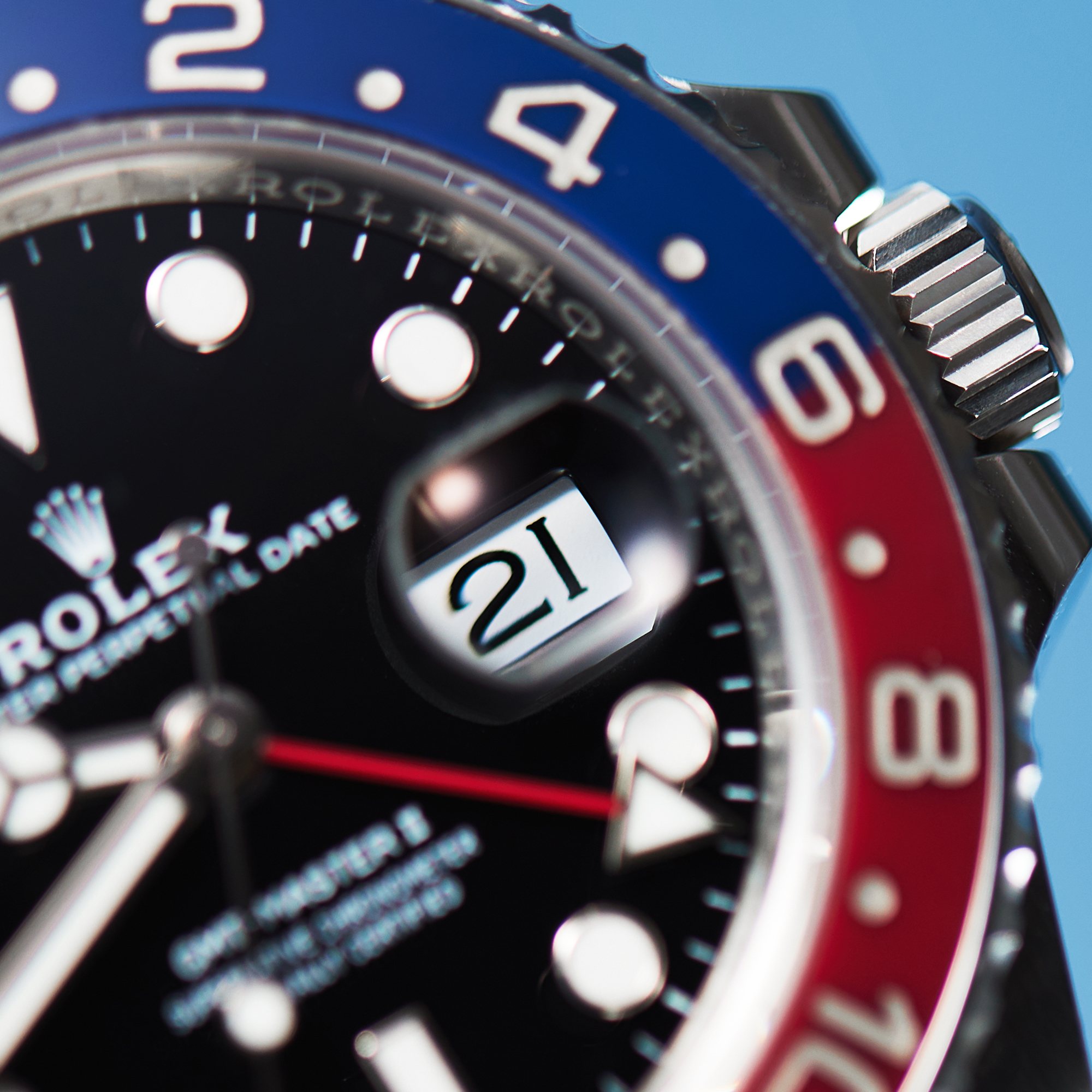 GMT-Master II Steel Jubilee Black Dial "Pepsi" 40mm Product Image