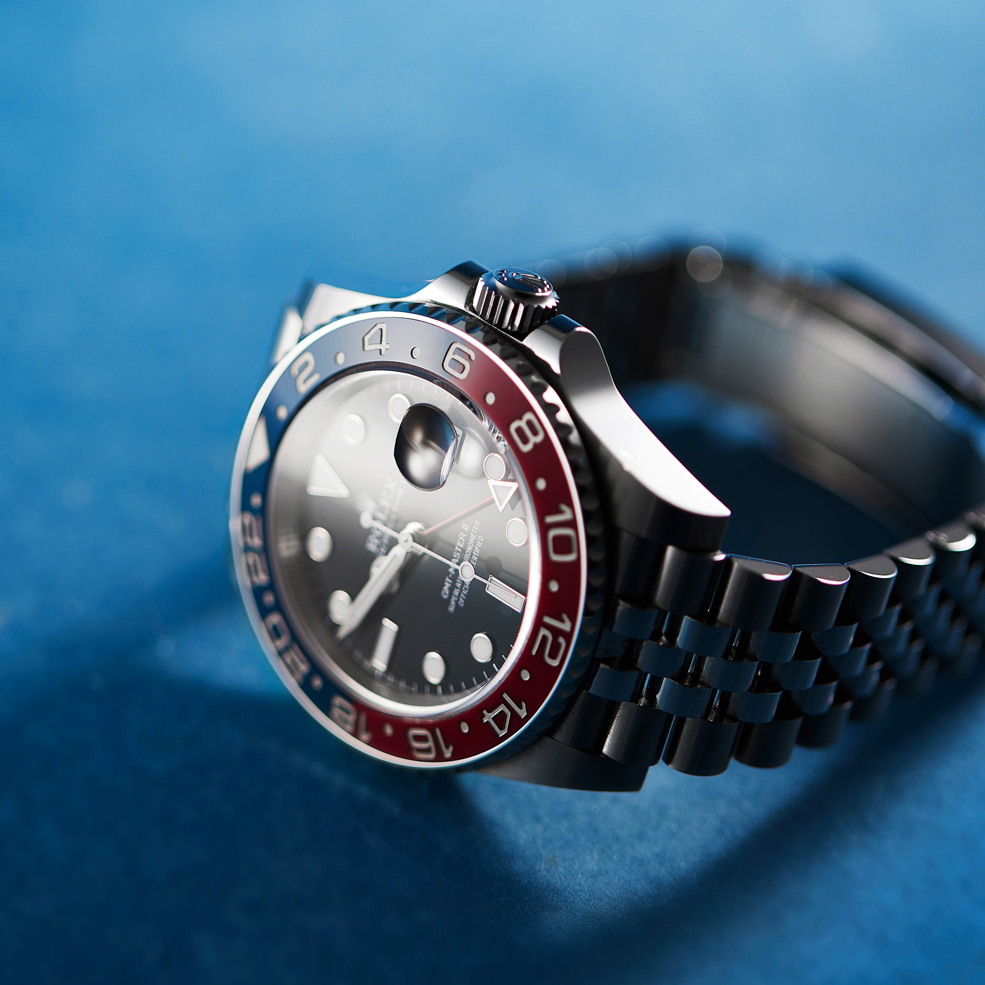GMT-Master II Steel Jubilee Black Dial "Pepsi" 40mm Product Image
