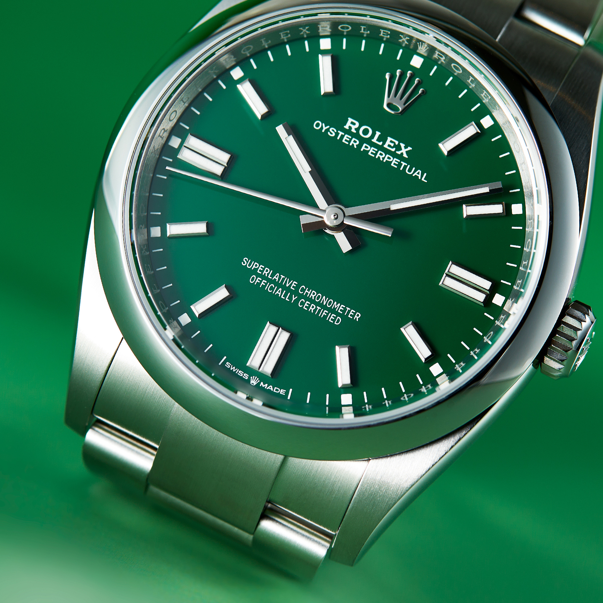 Oyster Perpetual Steel Green Dial 36mm Product Image