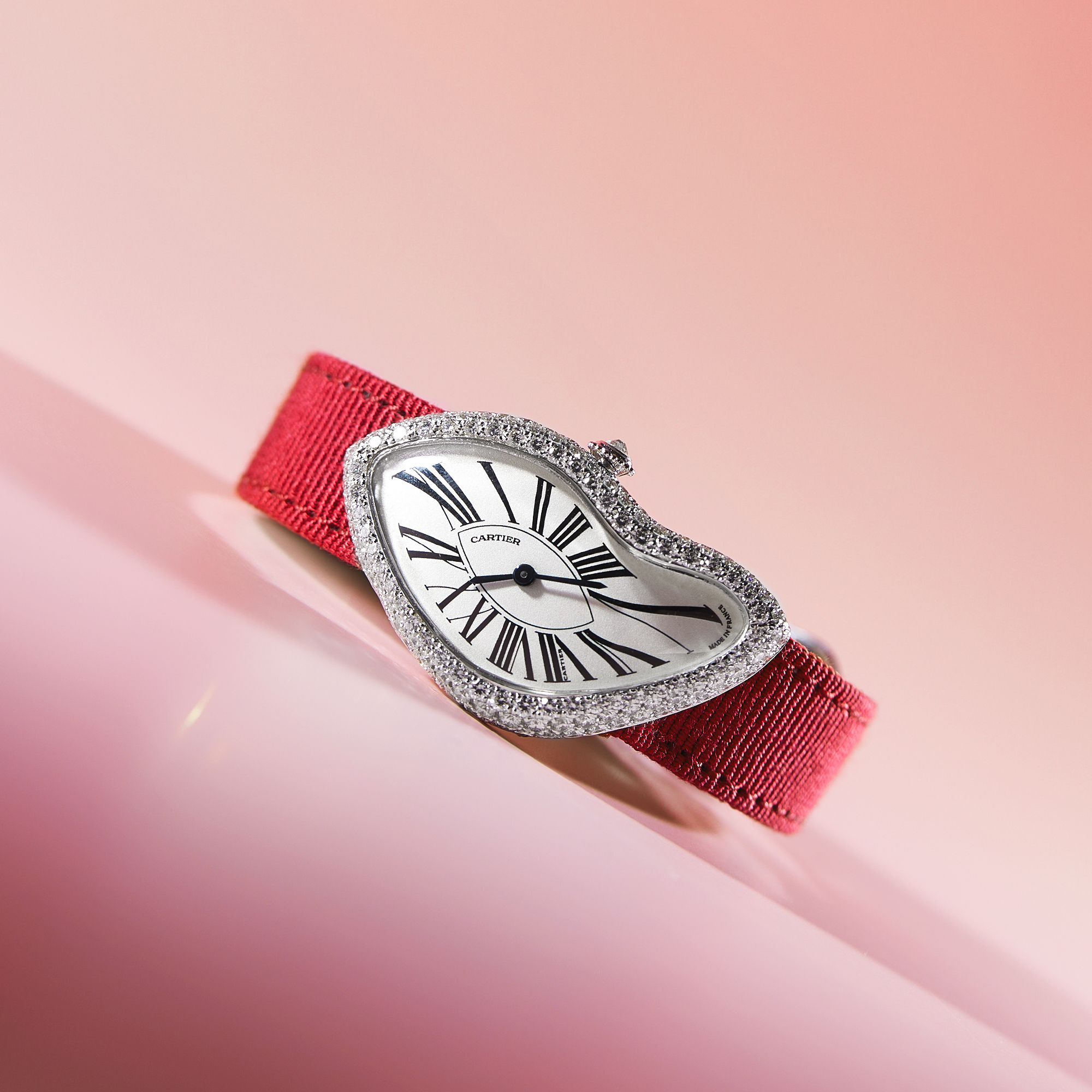 Crash de Cartier White Gold Diamond White Dial 25mm Product Image 11