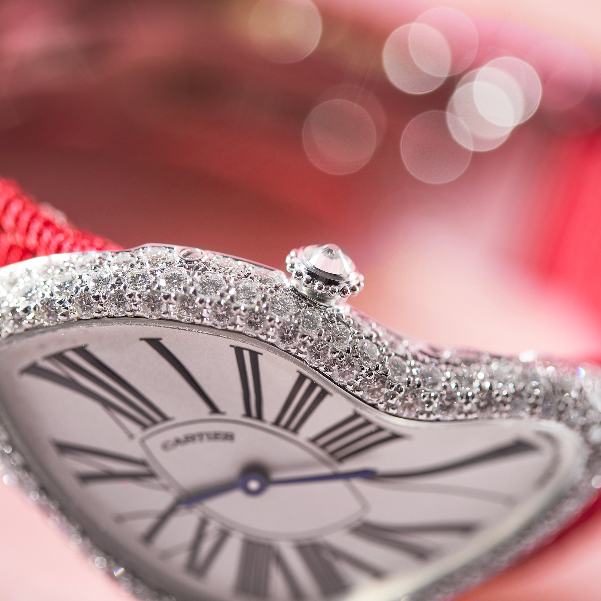 Crash de Cartier White Gold Diamond White Dial 25mm Product Image 15