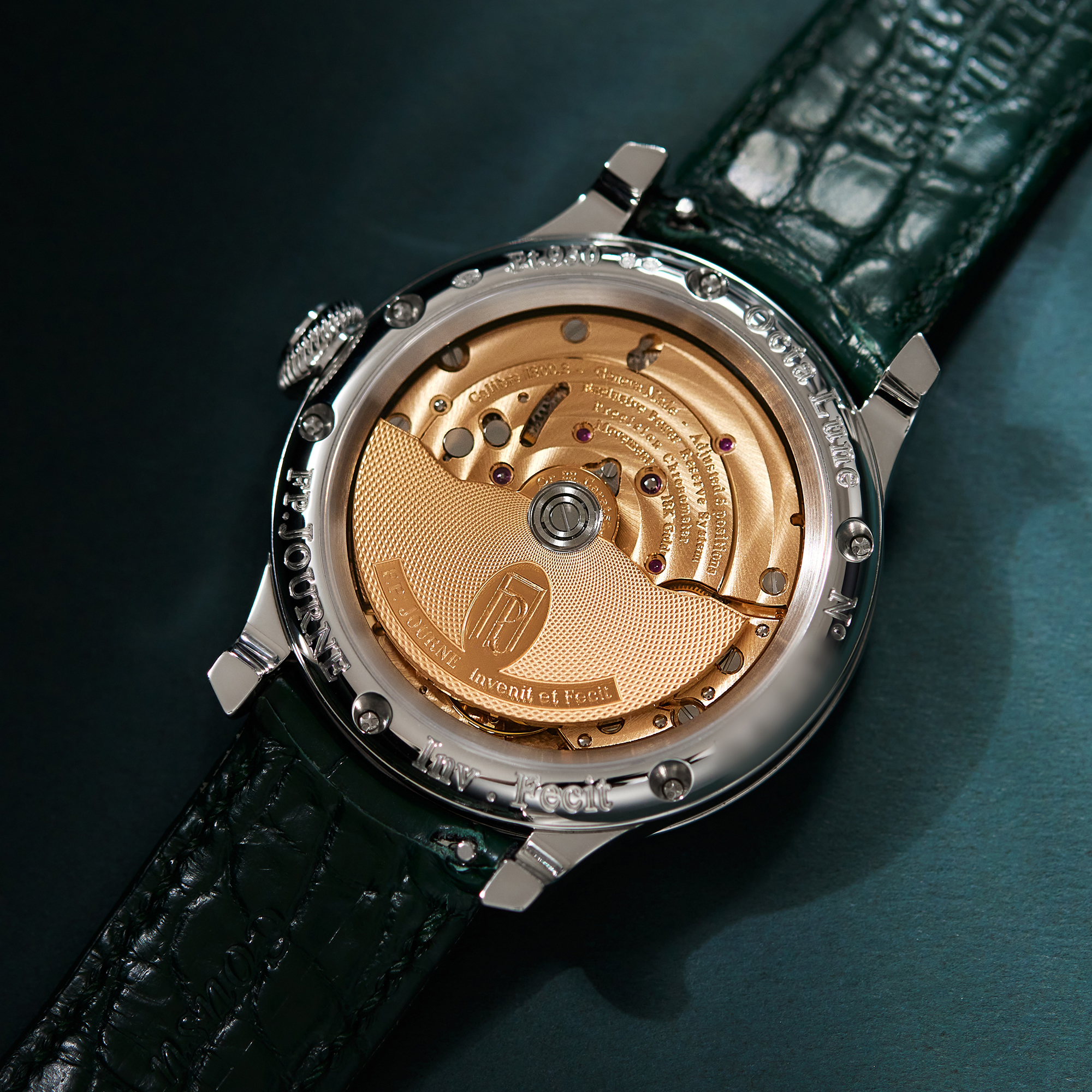 Classique Lune Platinum Silver Dial 40mm Product Image 13