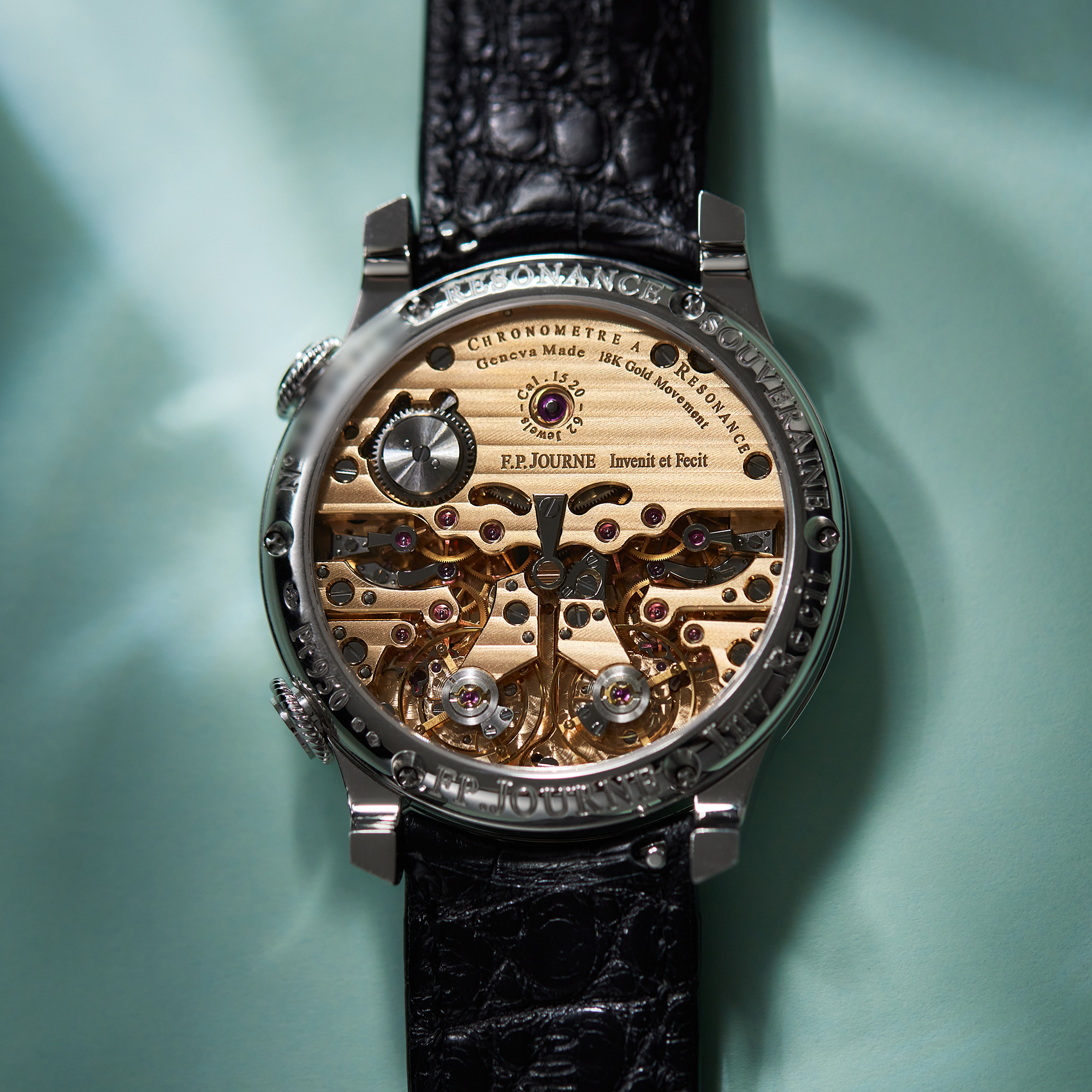 Chronomètre à Résonance Platinum Salmon Dial 40mm Product Image