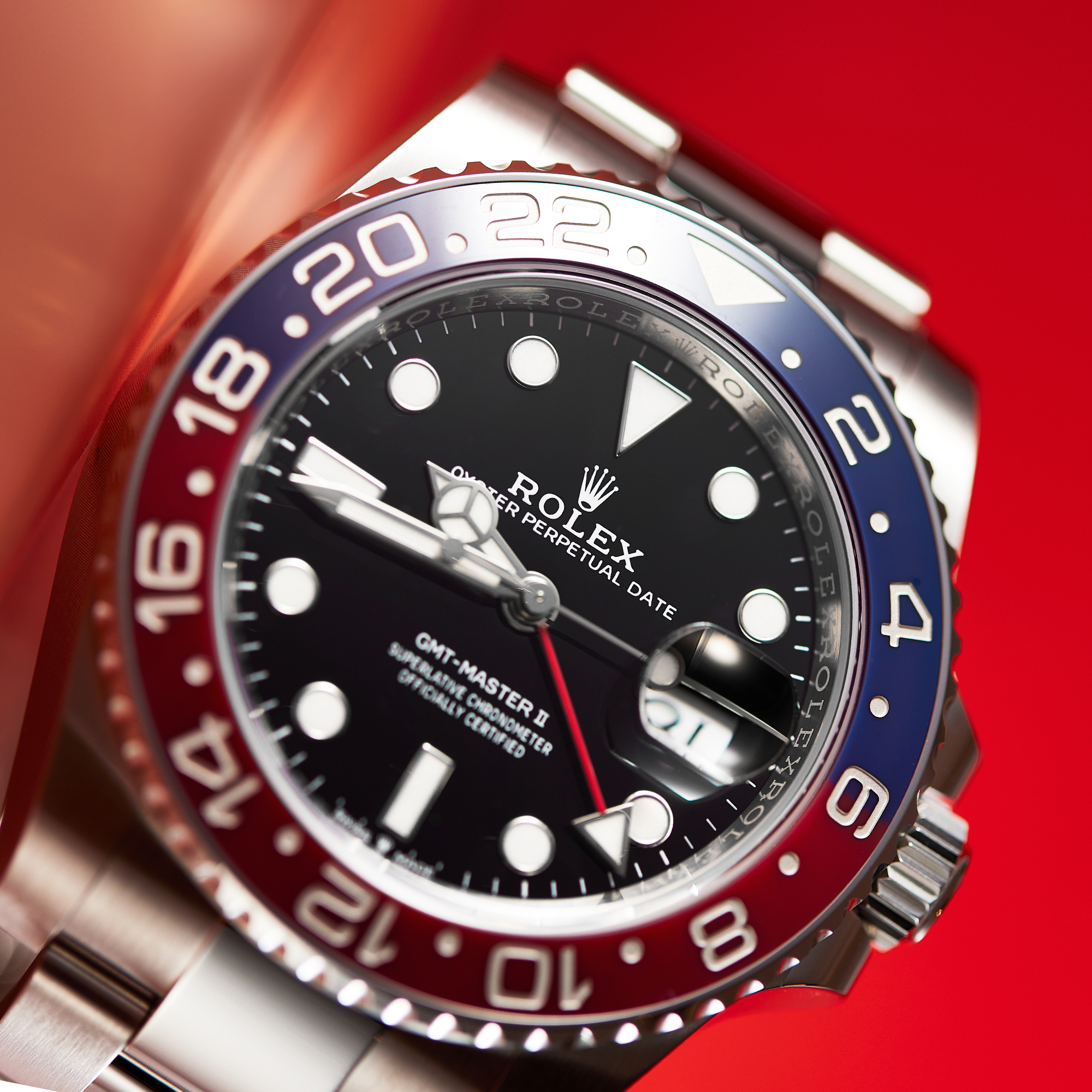 GMT-Master II Steel Black Dial "Pepsi" 40mm Product Image 3