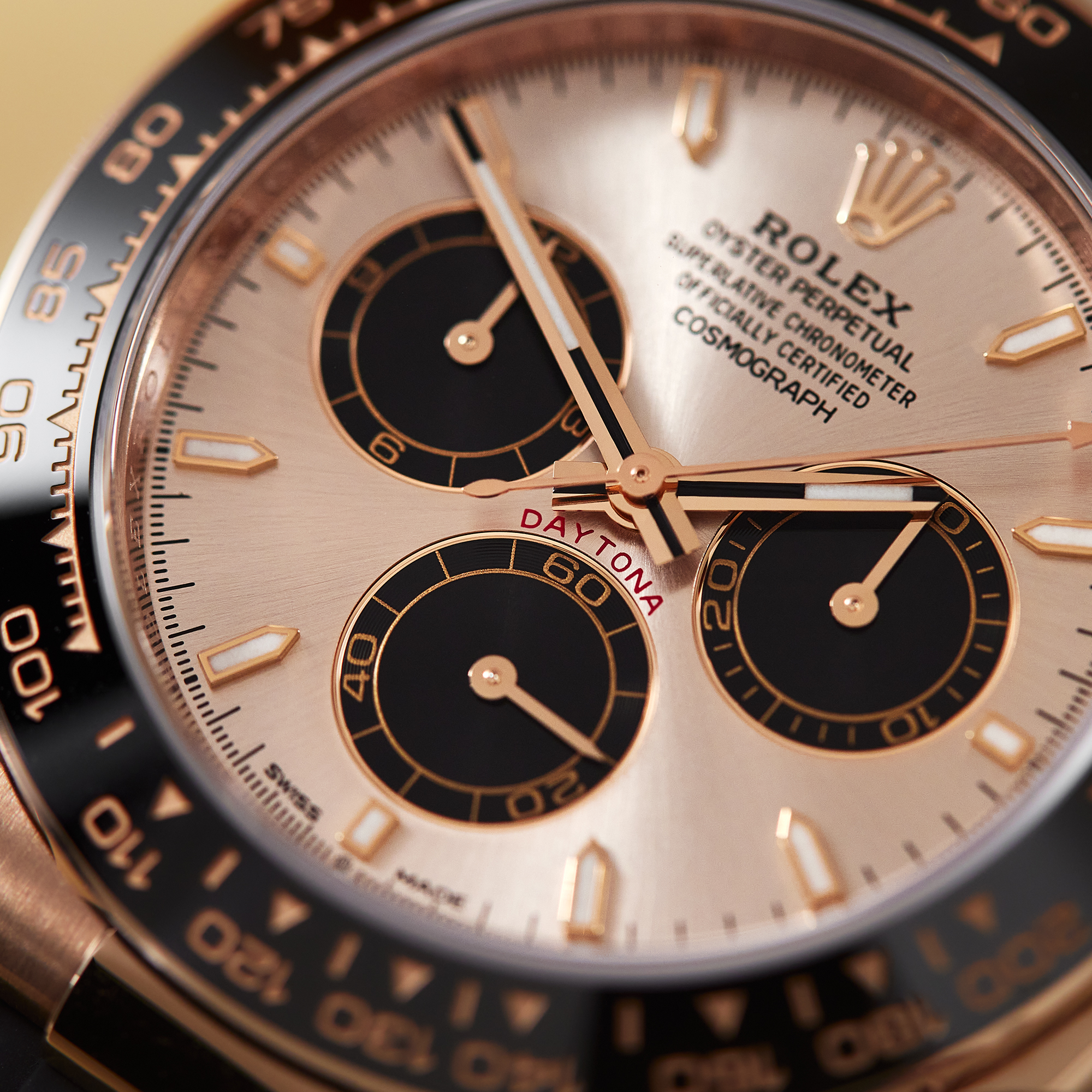 Daytona Rose Gold Oysterflex Pink Dial 40mm Product Image