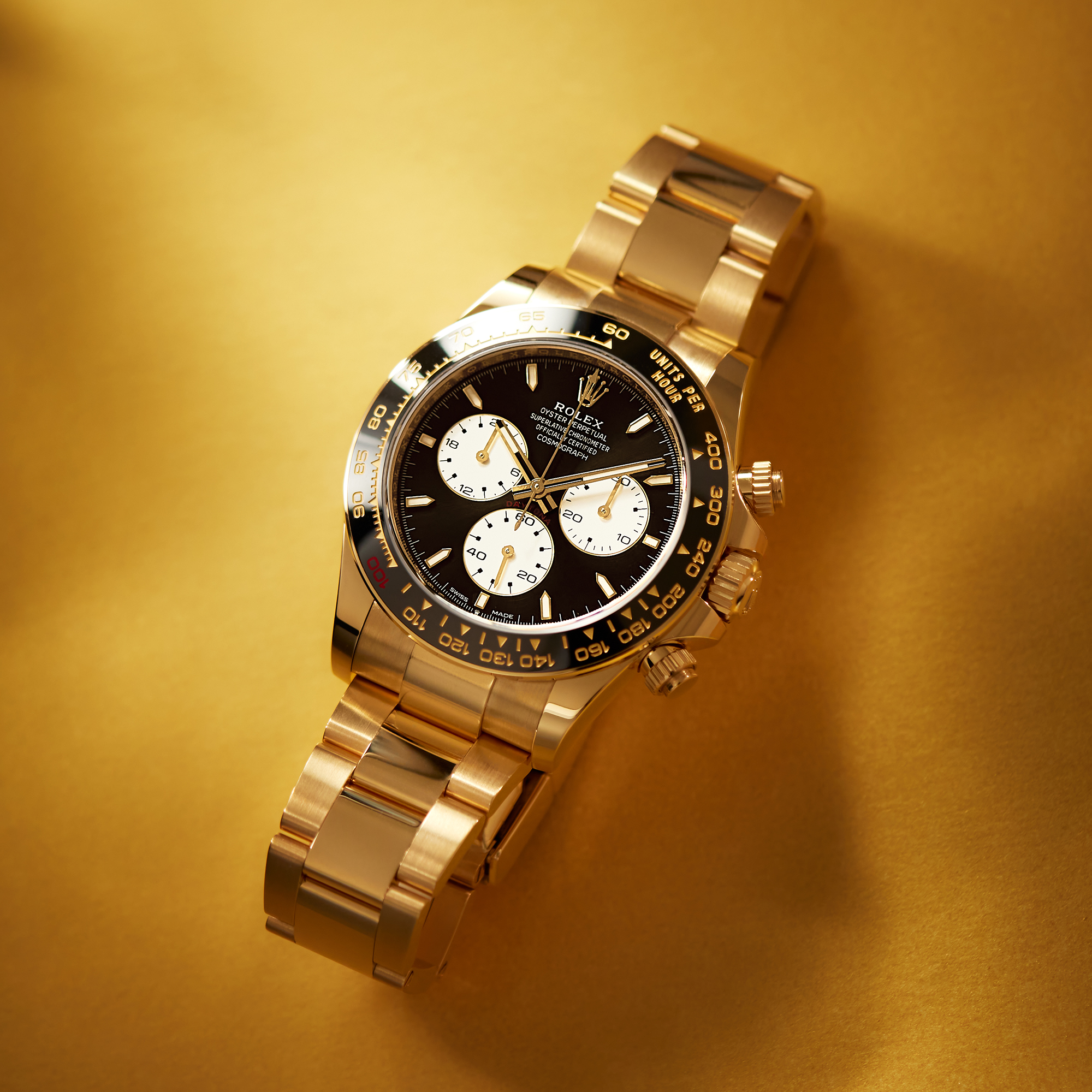 Daytona 100th Anniversary "Le Mans" Yellow Gold Black Dial 40mm Product Image