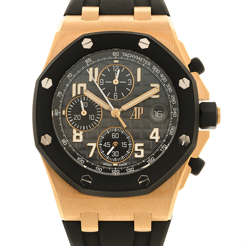 Royal Oak Offshore Rose Gold Black Dial 42mm Product Image 1