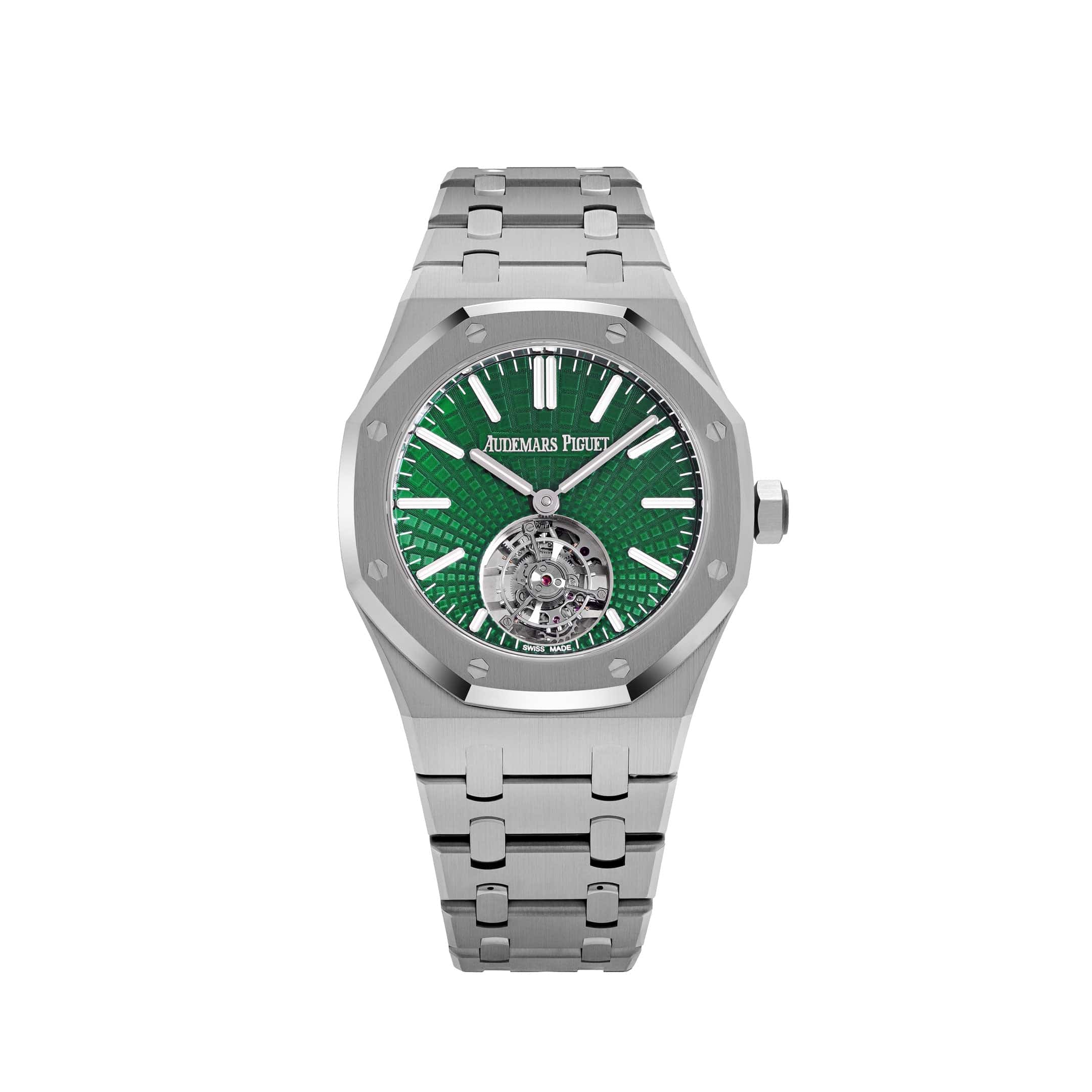 Royal Oak Self Winding Flying Tourbillon Titanium Green Dial 41mm Product Image 1