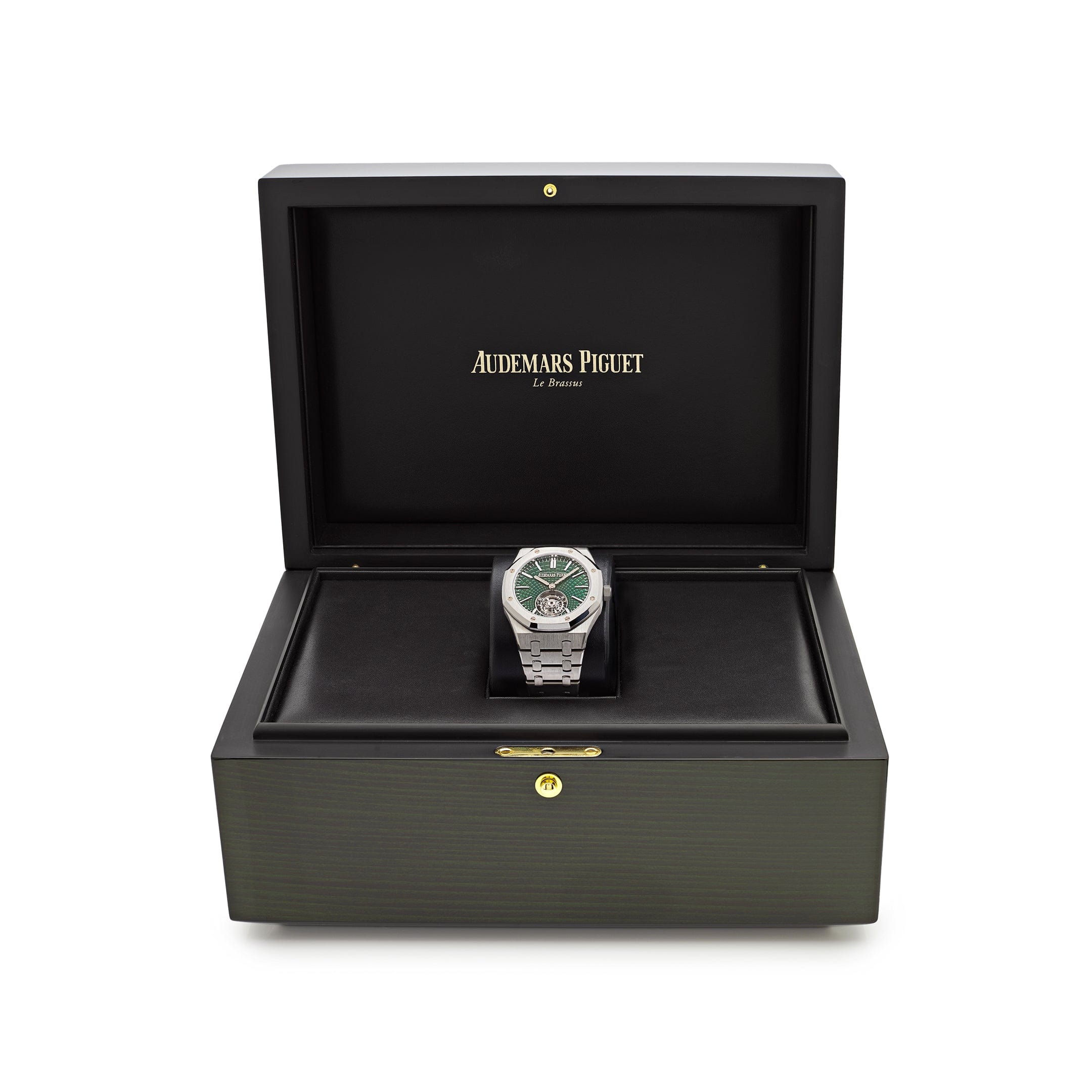 Royal Oak Self Winding Flying Tourbillon Titanium Green Dial 41mm Product Image 3