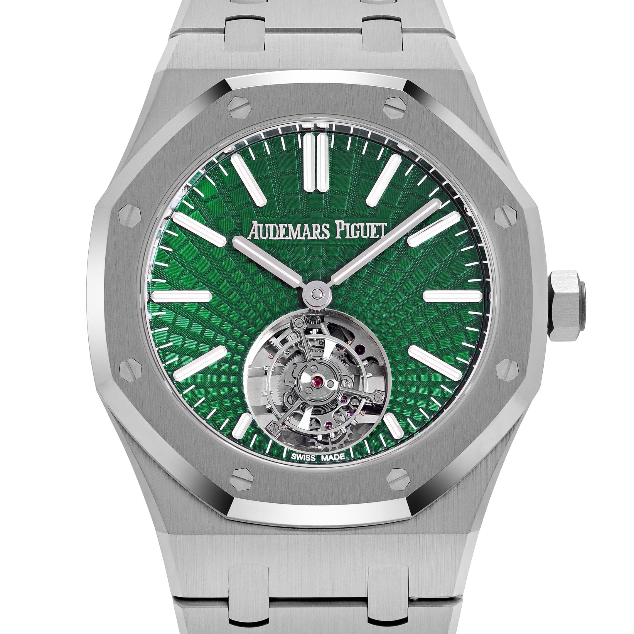 Royal Oak Self Winding Flying Tourbillon Titanium Green Dial 41mm Product Image 2