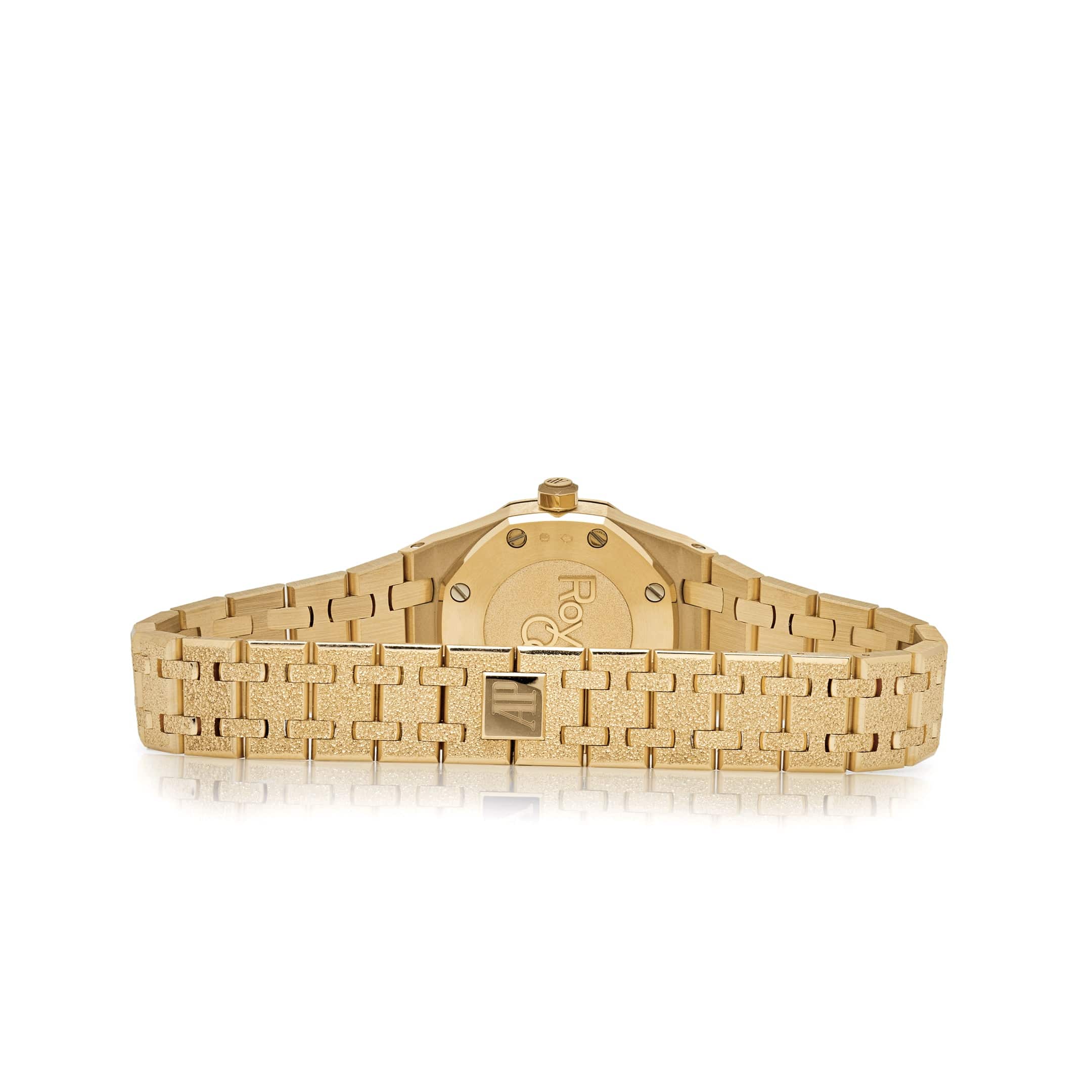 Royal Oak Mini Quartz Frosted Yellow Gold Champagne Dial 23mm Product Image 4