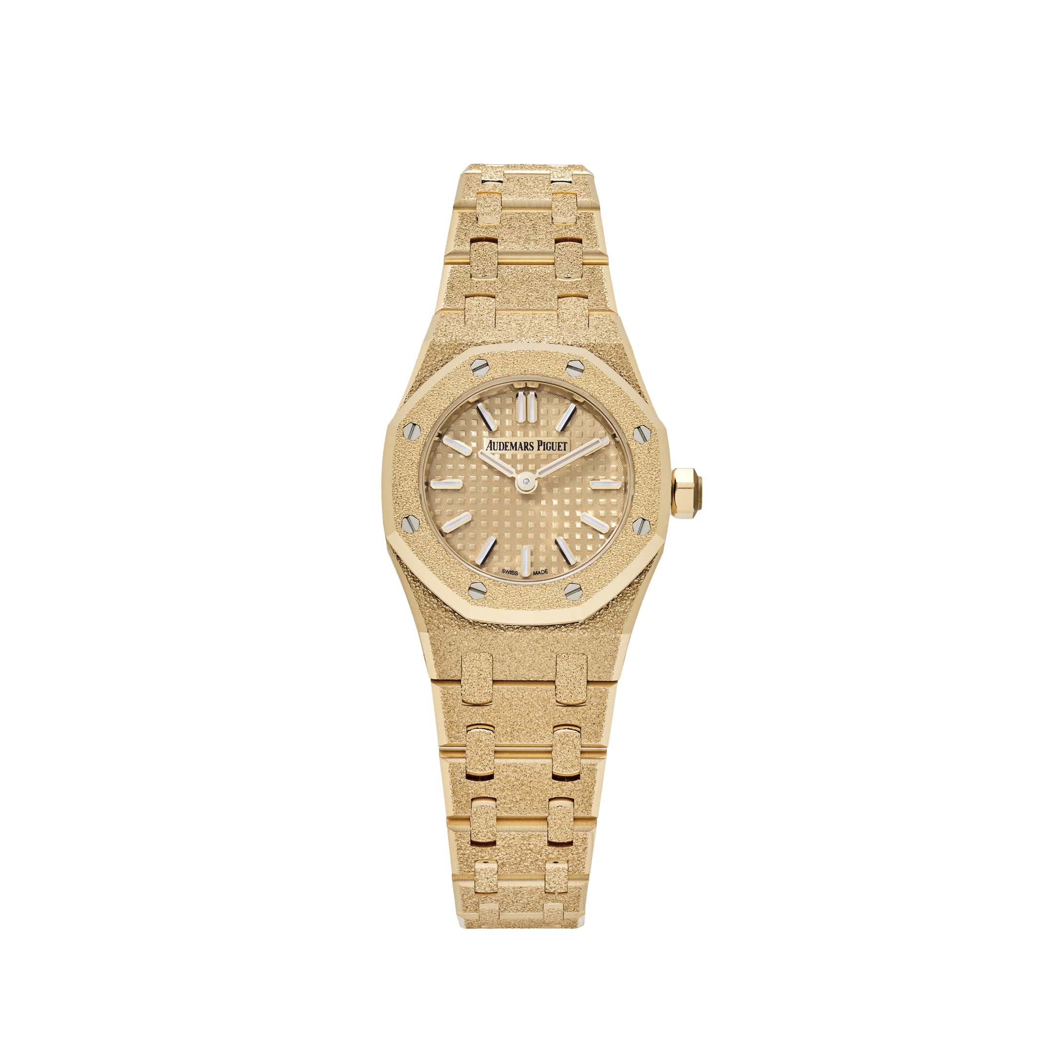 Royal Oak Mini Quartz Frosted Yellow Gold Champagne Dial 23mm Product Image 8