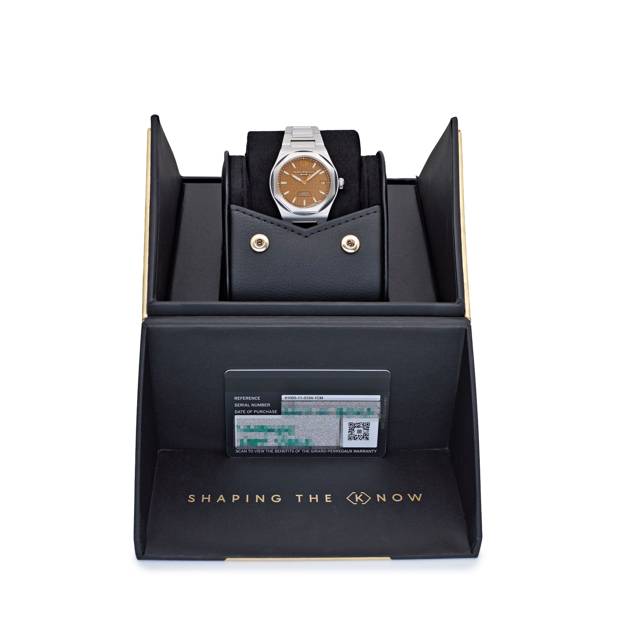 Laureato Steel Brown Dial 38mm Product Image 10