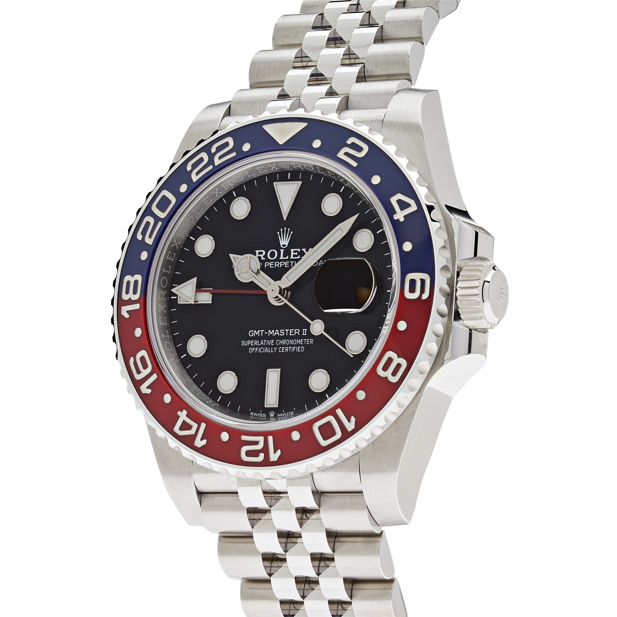 GMT-Master II Steel Jubilee Black Dial "Pepsi" 40mm Product Image 1
