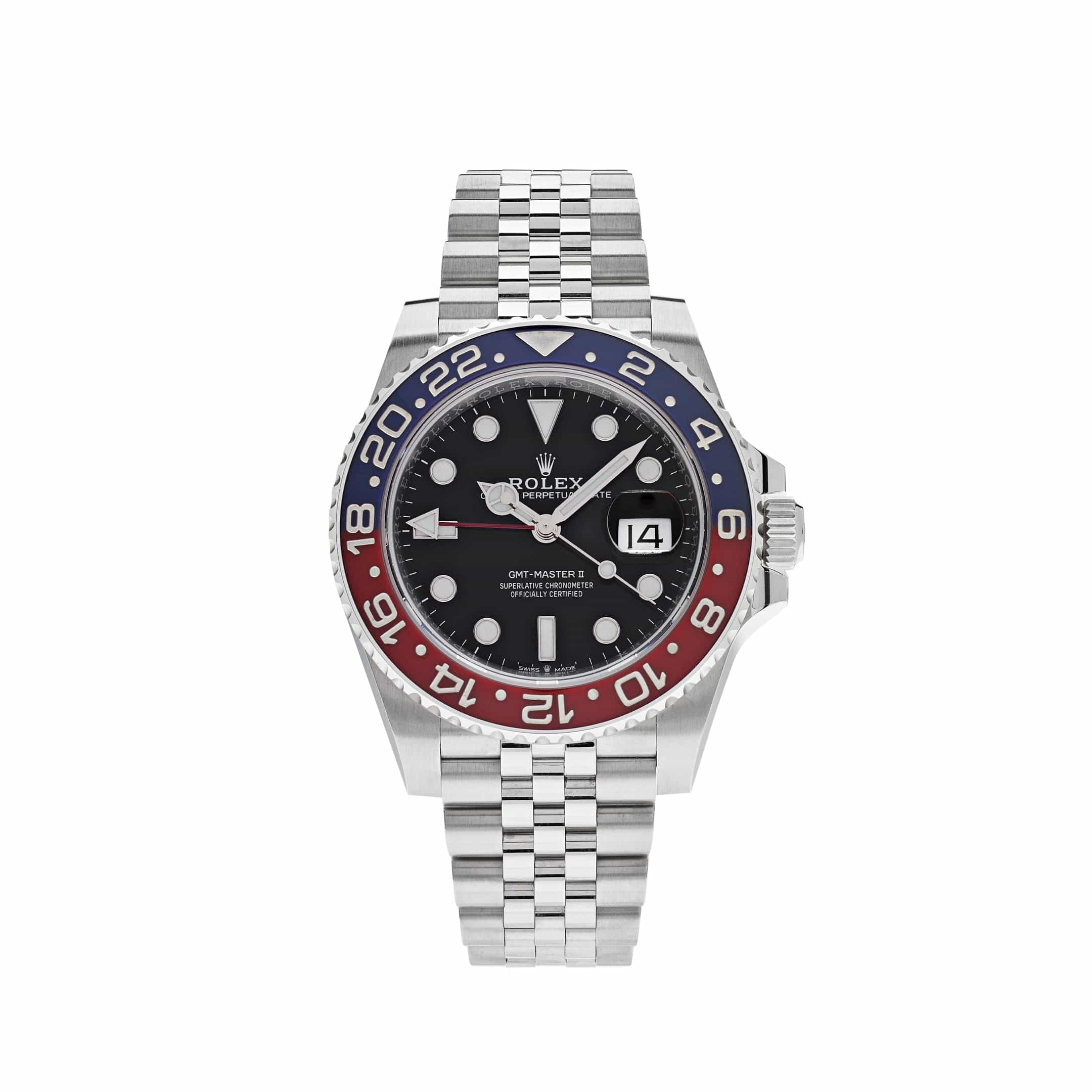 GMT-Master II Steel Jubilee Black Dial "Pepsi" 40mm Product Image 7